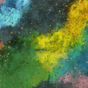 ABSTRATO TRIPTICO - HAPPINESS- II