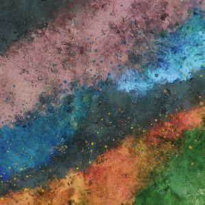 ABSTRATO TRIPTICO - HAPPINESS- I