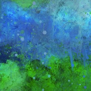 ABSTRATO DÍPTICO - DÁLIA I