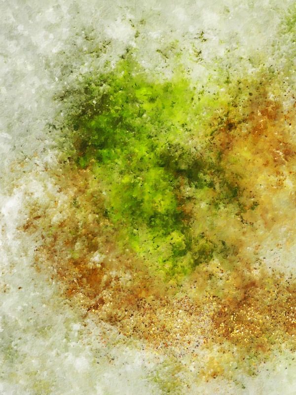 ABSTRATO DÍPTICO - RÁ, DEUS DO SOL I