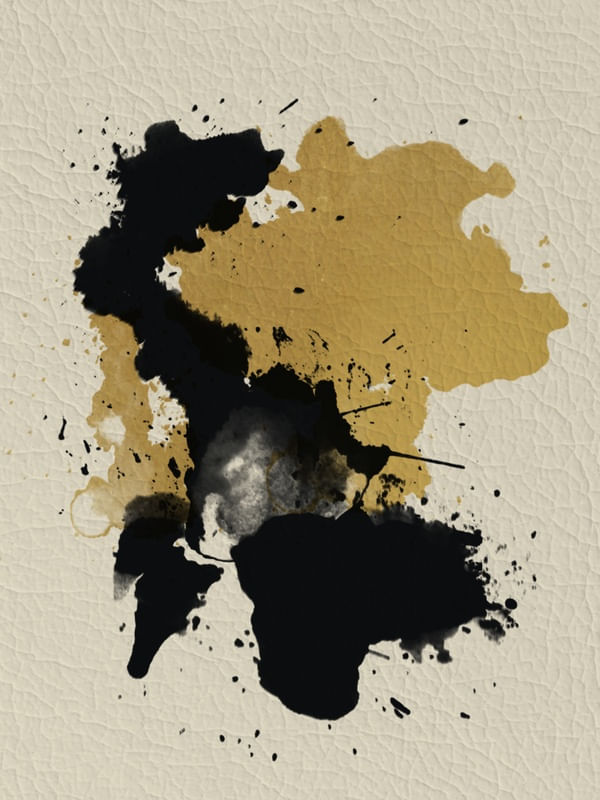 BLACK AND GOLD BALANCE III
