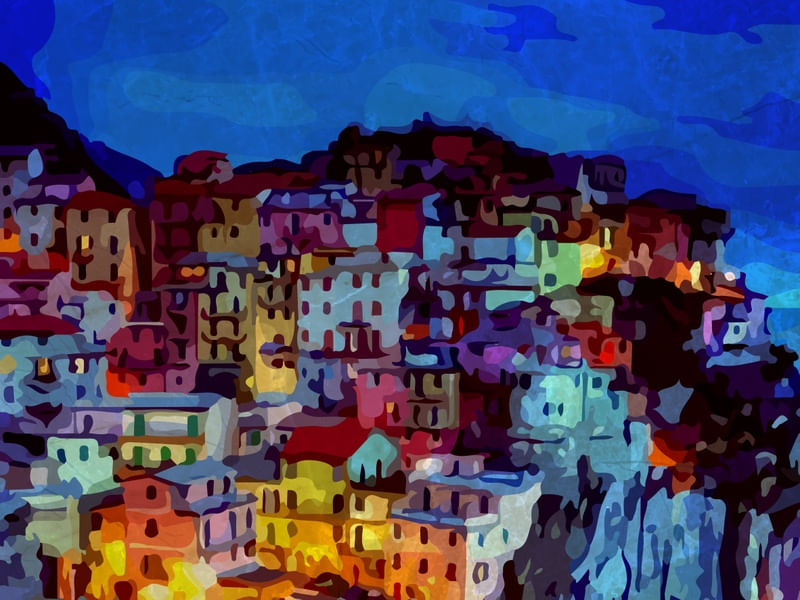 THE COLORS OF VERNAZZA