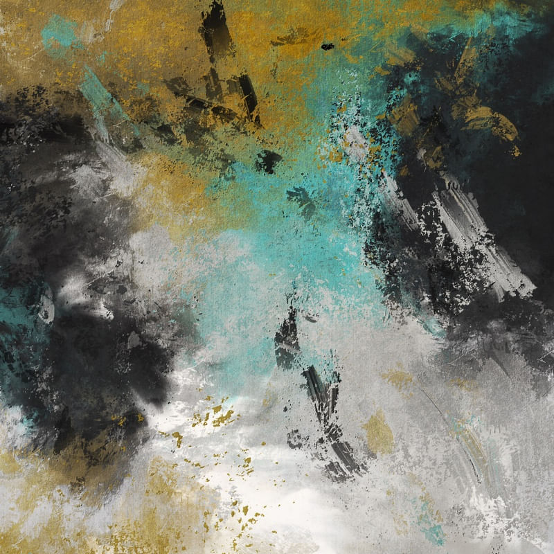 ABSTRATO DÍPTICO HALLEY II