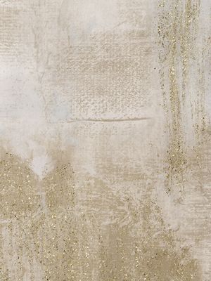 ABSTRATO DÍPTICO DOURADO I