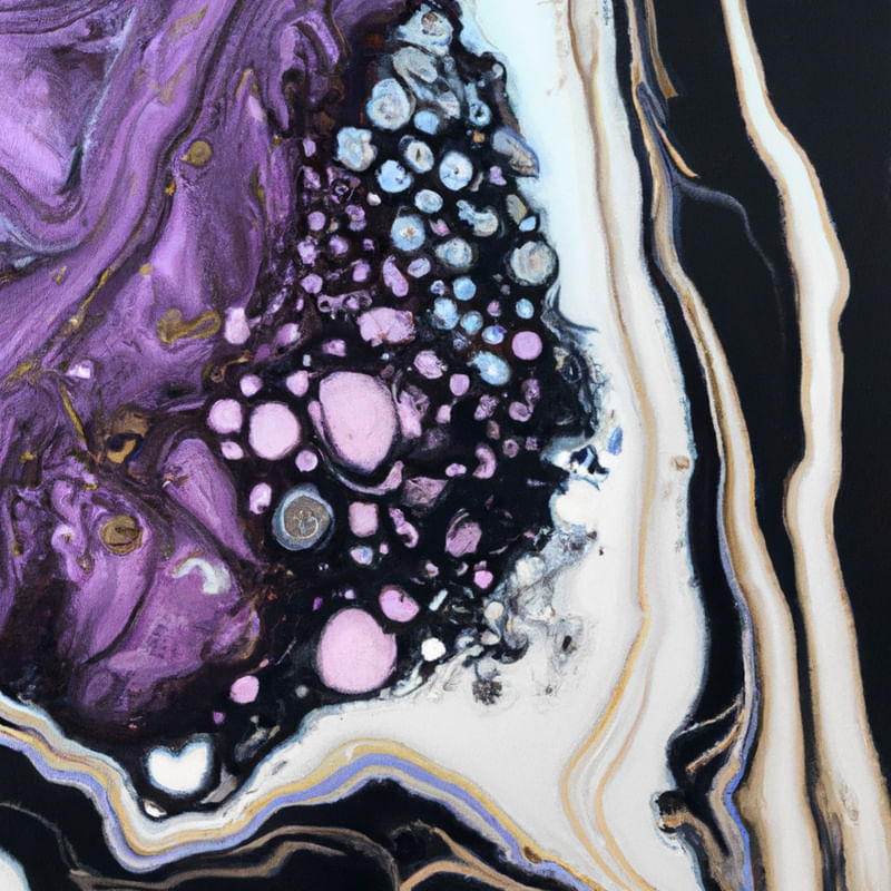 PURPLE ABSTRACT I