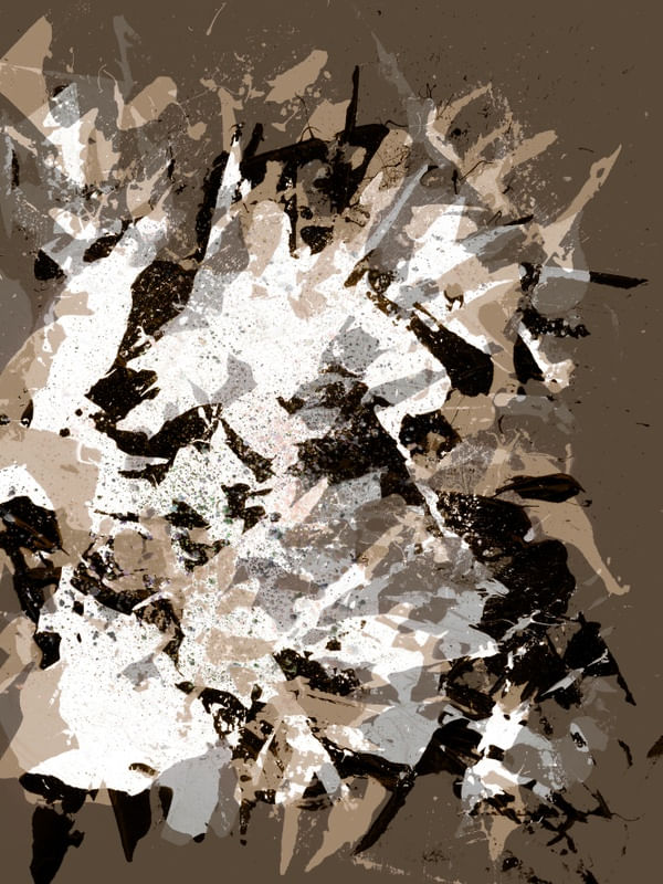 SPATTER 4 ABSTRATO URBANO GRAFITE PINTURA
