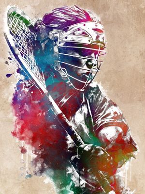 LACROSSE PLAYER 2
