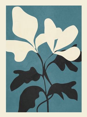 ABSTRACT MODERN FLOWERS 1