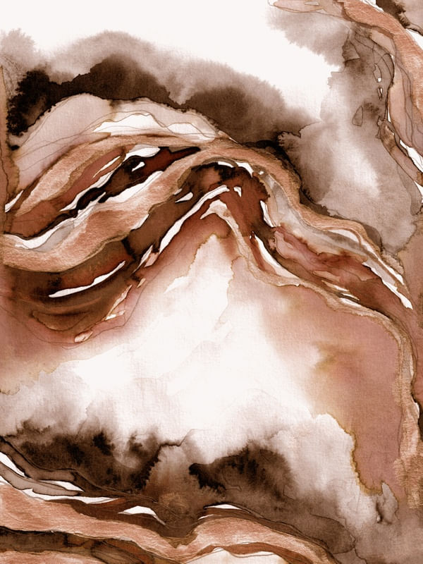 ETERNAL ARC 11 MARROM ELEGANTE ORGANICO NUVENS PINTURA