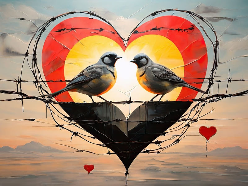 AMOR ENTRE ESPINHOS I BY AI