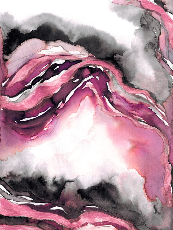 ETERNAL ARC 2 ROSA ELEGANTE ORGANICO NUVENS PINTURA