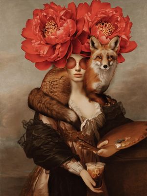 LADY AND FOX BY TAS