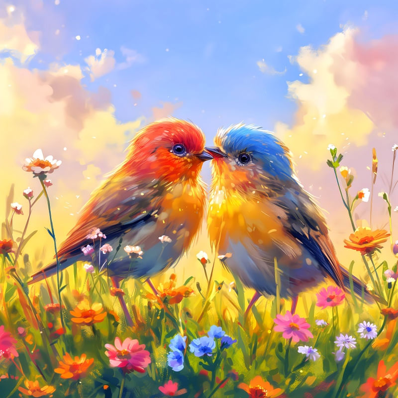 AMOR COM PÉTALAS BY IA