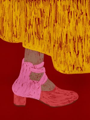 PINK SHOE