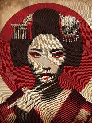 GEISHA AND FOOD