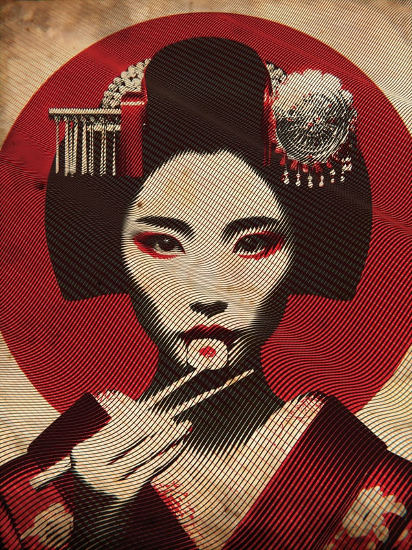 GEISHA AND FOOD