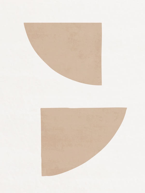 MINIMAL ABSTRACT ART - NUDE 02