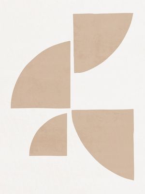 MINIMAL ABSTRACT ART - NUDE 03