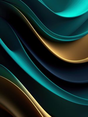 SCULPTURAL SLABS OF CHROMATIC WAVES BY AI