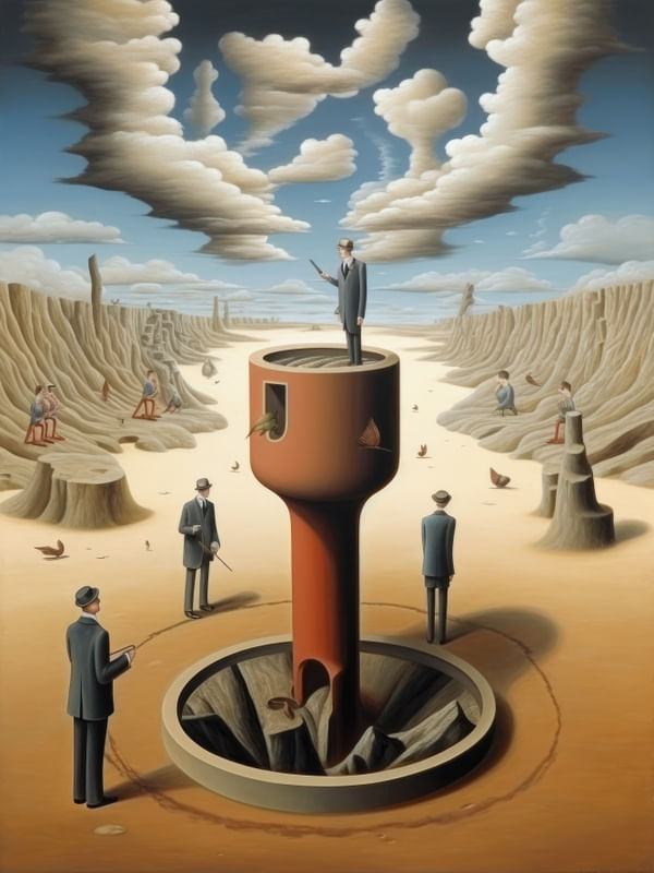 SURREALISM MOVEMENT EMERGED BY AI