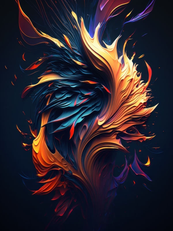 AGGRESSIVE INK FLARE BY AI