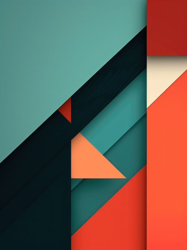 MINIMALISM GEOMETRIC ABSTRACT STYLE - 1 - BY AI