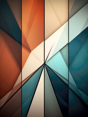 DIVINE STAINED GLASS - 1 - BY AI