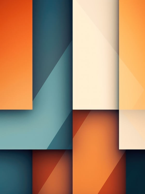MINIMALISM GEOMETRIC ABSTRACT STYLE - 2 - BY AI