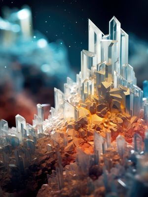 MAGIC CRYSTALS IN THE FANTASTIC UNIVERSE - 4 - BY AI