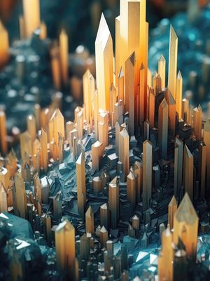 MAGIC CRYSTALS IN THE FANTASTIC UNIVERSE - 5 - BY AI