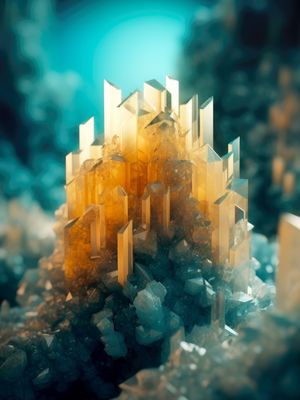 MAGIC CRYSTALS IN THE FANTASTIC UNIVERSE - 6 - BY AI