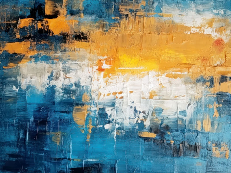 ARTISTIC TEXTURE ABSTRACT PAINTING - 3 - BY AI