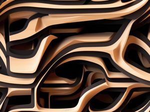 WOODEN LABYRINTH - 4 - BY AI
