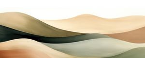 ABSTRACT WATERCOLOR MINIMALIST LANDSCAPE - 9 - BY AI