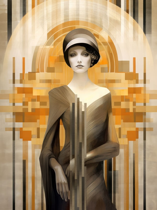 ART DECO ELEGANCE - 2 - BY AI