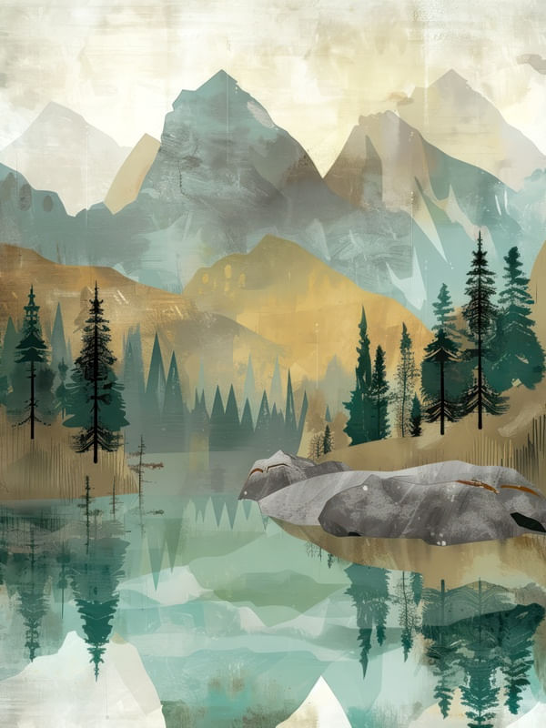 BLEND EARTHY TONES BY AI