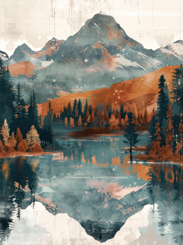 ABSTRACT NATURE BY AI