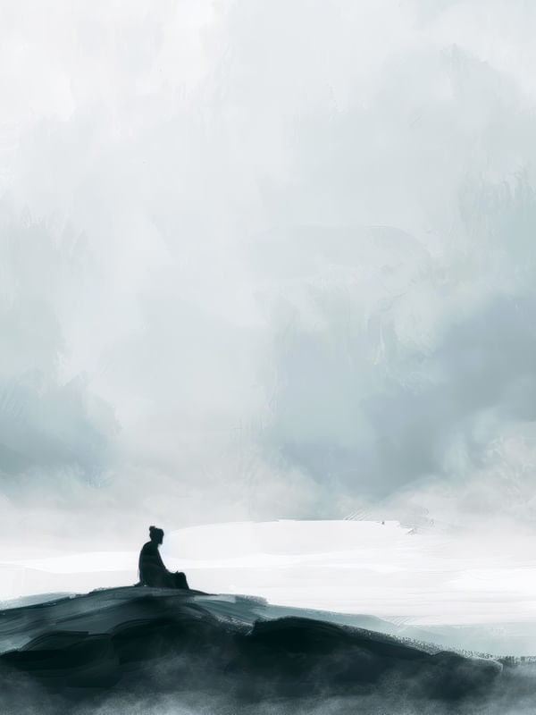MEDITATING ON LIFE BY AI