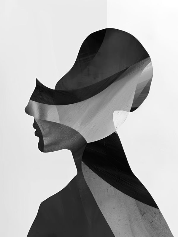 SOPHISTICATION IN MONOCHROME BY AI