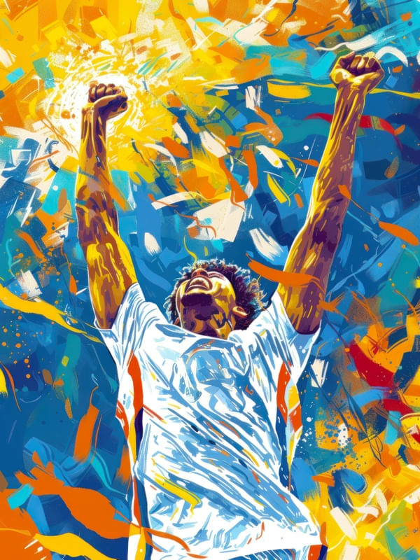 TRIUMPHANT SPORTS VICTORY BY AI