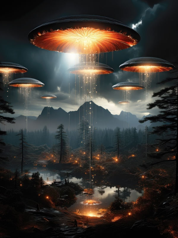 TRANSCENDENT SURREAL WONDERS BY AI