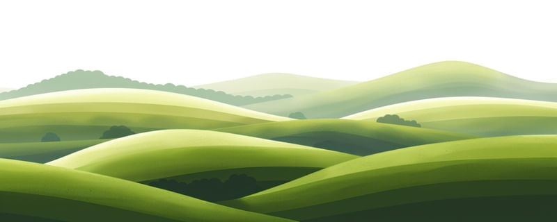 SIMPLE GREEN LANDSCAPE BY AI