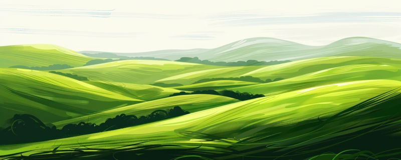 GREEN LANDSCAPE BY AI