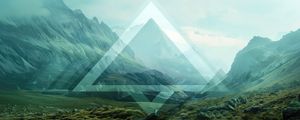 GEOMETRY IN LANDSCAPE BY AI
