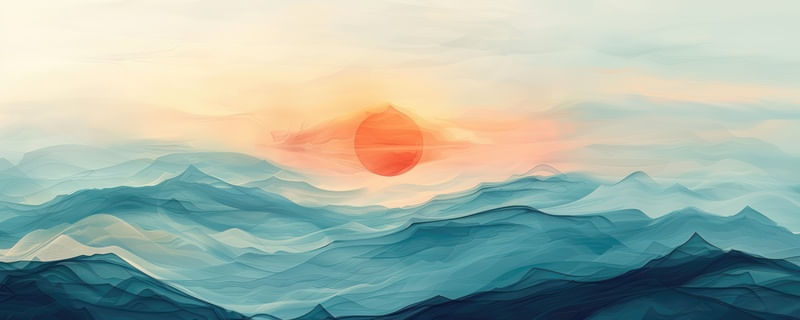 ABSTRACT GEOMETRY IN LANDSCAPE BY AI