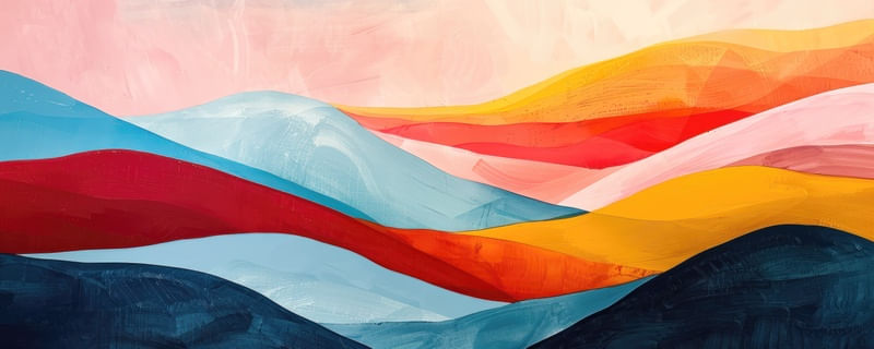 ABSTRACT LANDSCAPE ARTISTRY UNVEILED BY AI