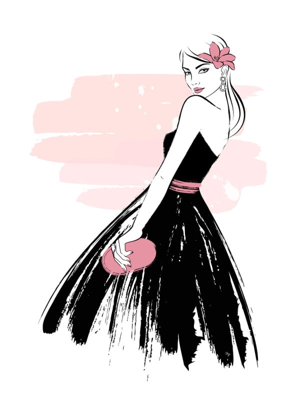 MOÇA ELEGANTE