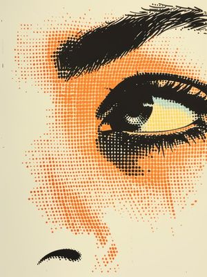 HALFTONE STYLE BY AI