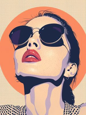ARTISTIC HALFTONE EXPRESSION BY AI