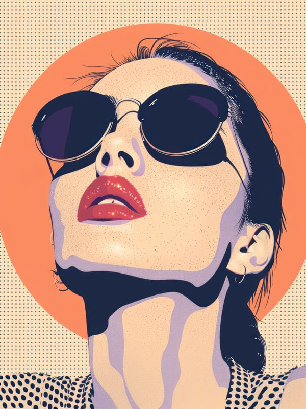 ARTISTIC HALFTONE EXPRESSION BY AI